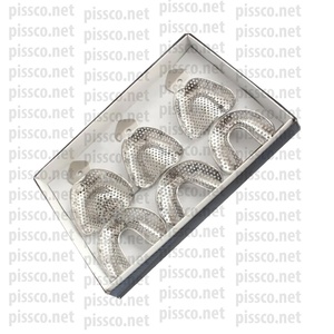 Top fabricant Pissco pour plateaux d'impression non magnétiques Instruments dentaires | Plateaux d'impression Matériau japonais Acier inoxydable - Product Image 5