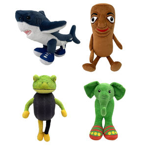 Tung Tung Tung Super Soft 10 cm Plush Toy <b>Doll</b> ODM Customizable Sahur American Shan Hai Jing Parody PP Cotton Filling - Product Image 1