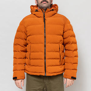 Veste matelassée oversize à fermeture éclair de qualité supérieure pour homme, chaude pour l'hiver, personnalisée, matelassée, imperméable, de haute qualité, en duvet - Product Image 1