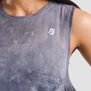 Vital Breathable Blue Knitted Fabric <b>Top</b> with <b>Mesh</b> Cover Comfortable and Responsive - Product Image 6