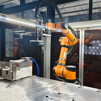 Bras robotique collaboratif AUBO-I10H, charge utile de 10 kg, portée de 1350 mm, cobot d'assemblage pour le verrouillage automatique des vis