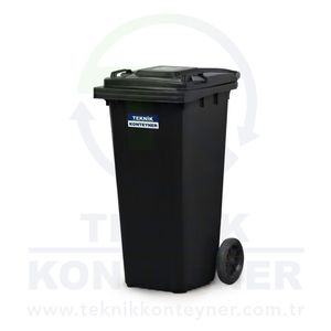 ถังขยะพลาสติก240L สีดำสุดหรูพร้อมโครงสร้างยืนแบบเหนี่ยวนำสำหรับใช้งานกลางแจ้ง - Product Image 2