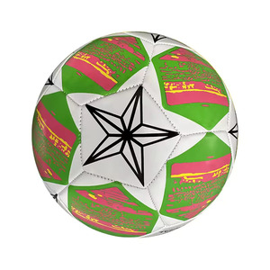 2024 meilleure vente Rexine PU PVC TPU matériel cousu à la main ballon de Football Logo personnalisé couleur haute qualité en gros Football - Product Image 6