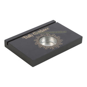 Porte-bougie chauffe-plat en bois fait main, écologique, classique, vintage, pour la maison, les fêtes, les mariages, centre de table, décoration de Noël - Product Image 2