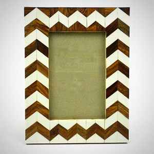 กรอบรูปไม้ฝังกระดูกสุดหรูพร้อมลายดอกไม้แบบอินเดียดั้งเดิมสำหรับตกแต่งบ้านและของขวัญขายส่ง - Product Image 6