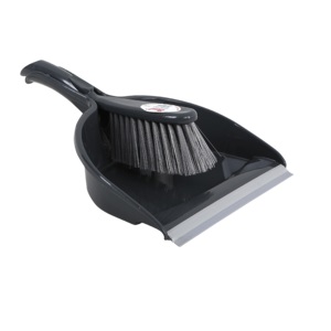 Mini ensemble deux pièces : pelle à poussière en plastique et balayette souple pour le nettoyage des claviers de bureau à domicile - Product Image 2