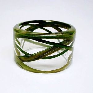 RÉSINE Fine Jewelry Bracelets et Bracelets fins Chaîne Fine Bracelets à maillons Résine acrylique Fleur Bracelet Bracelet Bijoux pour - Product Image 4