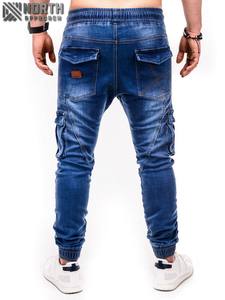 กางเกงยีนส์ผ้ายีนส์สำหรับผู้ชายดีไซน์เนอร์ผ้ายืดระบายอากาศได้ดีสำหรับฤดูใบไม้ร่วงฤดูหนาว - Product Image 4