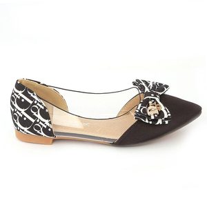 Chaussures à talons fantaisie Chase Value pour filles (M992-45) - Cuir artificiel noir - Product Image 4