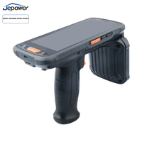 Buena calidad V9000S(UHF) 5,5 pulgadas 3 + 32 código de barras NFC UHF RFID escáner Pda gobierno/finanzas de mano IOT resistente Pda Android Pdas