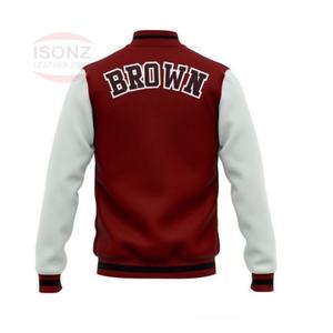 Blouson aviateur Winter Street Style Baseball Letterman Varsity pour homme - Product Image 2