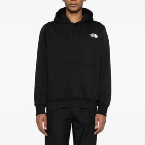 Sudadera con Capucha Negra North Face para Hombre, Tendencia de Invierno, Algodón Liso, Tejido Suave y Cómodo para Hombre, Sudadera con Capucha North Face - Product Image 1