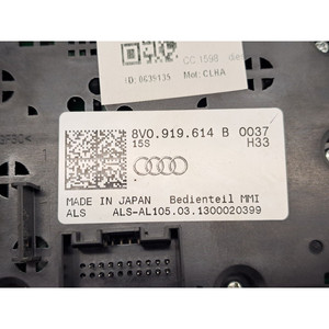 Control de Comandos Multifunción para AUDI A3 Sportback (8V4) 8V0919614B CLHA (12>16) - Product Image 5