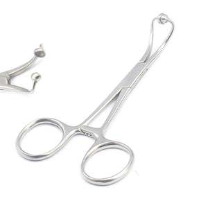 Pince à serviettes chirurgicales réutilisable en acier inoxydable, instrument manuel pour clinique, chirurgie générale et agrafeuse cutanée - Product Image 2