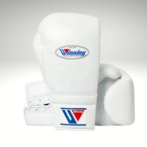 Ensemble de boxe de qualité supérieure en cuir de vache véritable, logo personnalisé OEM, équipement d'entraînement de boxe Muay Thai MMA - Product Image 2