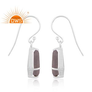 Pendientes colgantes de piedras preciosas de labradorita Natural de plata de ley fina de último diseño, joyería personalizada para mujer, regalo para ella - Product Image 3
