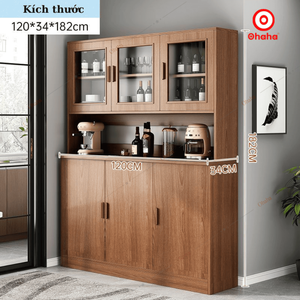 Ohaha Modern Multi-functional <b>Kitchen</b> Cabinet made of Engineered Wood - TB062 - Product Image 6