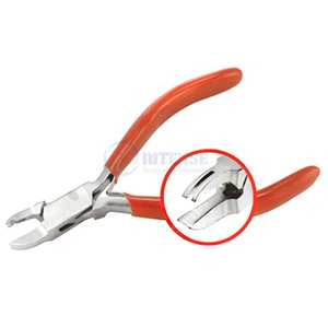 Alicates de ajuste de anillo de acero inoxidable duraderos Alicates de ajuste de anillo de nailon 140MM para herramientas de fabricación de joyas Suministro al por mayor - Product Image 5