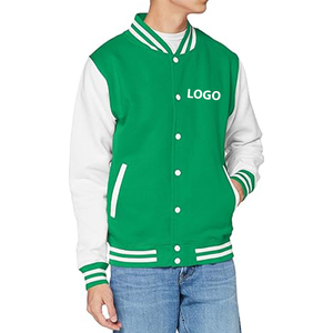 Uniforme d'équipe en laine 100% de haute qualité avec logo personnalisé vestes universitaires pour hommes vente en gros de veste de baseball universitaire unie vierge pour homme - Product Image 3