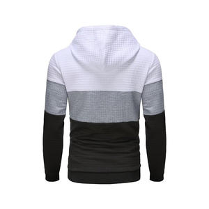 Sudadera con capucha Sudaderas con capucha francesas Hombro caído Sin cuerdas Sudaderas con capucha pesadas de gran tamaño para hombres - Product Image 3