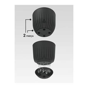 Ensemble de pots de fleurs décoratifs de 4 pièces en gros pour pot de jardin de table intérieur et extérieur avec ensembles de réservoir - Product Image 3