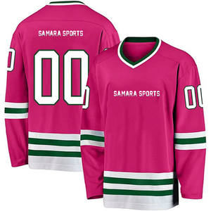 Camiseta de hockey con impresión sublimada, camisetas de hockey para jóvenes, precio barato al por mayor, camisetas internacionales de hockey sobre hielo - Product Image 1