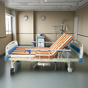 Регулируемая ручная медицинская Больничная койка с 5 кренками для переворачивания парализованных пациентов - Product Image 6