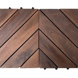 Viet Wood - Baldosas de Madera de Acacia de Vietnam Ecológicas, Impermeables y Antideslizantes, Diseño Contemporáneo, Acabado Mate - Product Image 4