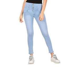 Pantalones Vaqueros de Mezclilla Elásticos 3D de Cintura Alta para Mujer, Pantalones de Moda Casual Más Vendidos - Product Image 2