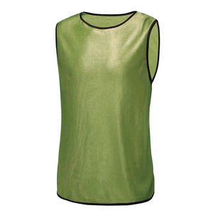 Maillots d'entraînement de football personnalisés haute visibilité 100 % polyester mesh à séchage rapide, gilets de sport en gros - Product Image 4