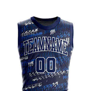 ชุดบาสเก็ตบอลแบบซับลิเมชั่นสั่งทำพิเศษ 100% โพลีเอสเตอร์ ระบายอากาศได้ดี ชุดกีฬาเย็บติด ชุดยูนิฟอร์มผู้ชาย - Product Image 4