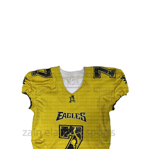 Uniformes de football américain unisexe Tackle Twill Nom et numéro Meilleur maillot et short imprimés par sublimation - Product Image 2
