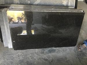 Pisos de granito de galaxia negra de estrella india, baldosas pulidas decorativas interiores duraderas para baño, estilo indio atractivo - Product Image 4