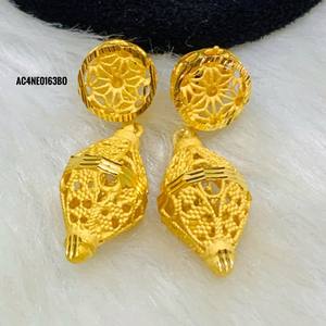 เครื่องประดับแฟชั่นชุดสร้อยคอชุบทองหนึ่งกรัมดีไซน์ออนไลน์กล่องลายดอกไม้ทุกประเภทเครื่องประดับแฟชั่น - Product Image 2