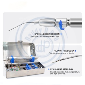DADDY D PRO 신상품 스테인레스 스틸 근관 파일 제거 키트 치과 드릴 및 액세서리 엔도 파일 시스템 CE <span class=keywords><strong>ISO</strong></span> 승인 - Product Image 3