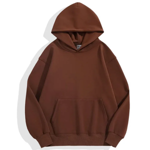 Nouveaux hommes goutte épaule surdimensionné à capuche décontracté hiver chaud sweat à capuche athlétique entraînement entraînement porter pull - Product Image 4