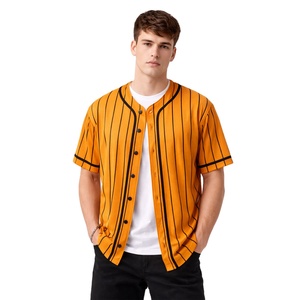 Camisetas Deportivas de Béisbol Ligeras y Cortas para Verano |   Tela de Poliéster Transpirable de 220 g/m² con Impresión por Sublimación |   Colores Personalizables - Product Image 2
