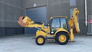 Chargeuses-pelleteuses hydrauliques d'occasion CAT430F CAT420F, 99 % neuves, pour la construction, vente de matériel de chantier diesel à bas prix - Product Image 6