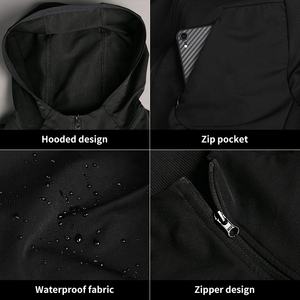 Chaquetas Deportivas Casuales con Cremallera, Cortavientos Unisex, Repelentes al Agua, para Exteriores - Product Image 6