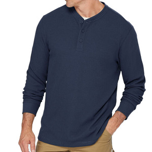 เสื้อผู้ชายคอปกแบบลำลองมีกระดุมเสื้อผู้ชายเสื้อเจอร์ซีย์แขนยาวทุกฤดู - Product Image 6