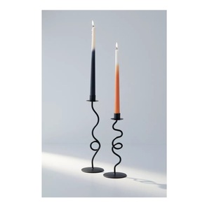 Grand bougeoir en métal, centre de table, décoration de table à manger, pièce maîtresse élégante pour l'espace de vie, pièce maîtresse de qualité supérieure - Product Image 1