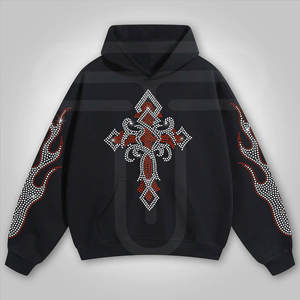 เสื้อมีฮู้ดติดซิปสำหรับผู้ชายมีโลโก้และดีไซน์แบบกำหนดเองระบายอากาศได้ - Product Image 2