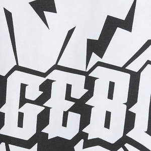 Camiseta de lavado ácido de gran tamaño de peso pesado en blanco Dropshoulder Vintage algodón básico hombres camisetas gráficas para hombres - Product Image 5