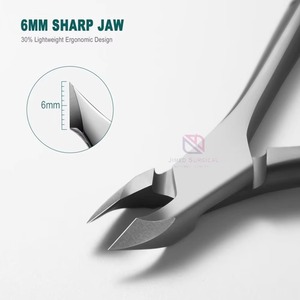 Cortauñas de Acero Inoxidable Duradero para Uso en Salón, Cortadores Profesionales para Manicura y Pedicura, Herramientas de Belleza de Alta Calidad - Product Image 3