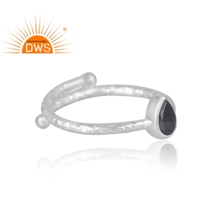 Best Selling 925 Sterling Silver Natural <b>Labradorite</b> Gemstone <b>Ring</b> Custom Jewelry For Women Gift For Her - Product Image 4