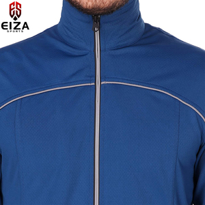 Wholesale <b>Men</b> High Quality Custom Design And Custom Made In Solid Blue Color With Plain Design <b>Men</b> Tracksuit By Eiza Industries - Product Image 6