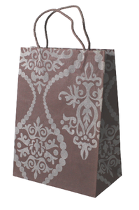 Nuevo estilo, venta al por mayor, personalizado, reciclado, hecho a mano, logotipo impreso, bolsa de papel blanco de lujo, bolsas de papel de regalo con su propio logotipo - Product Image 4