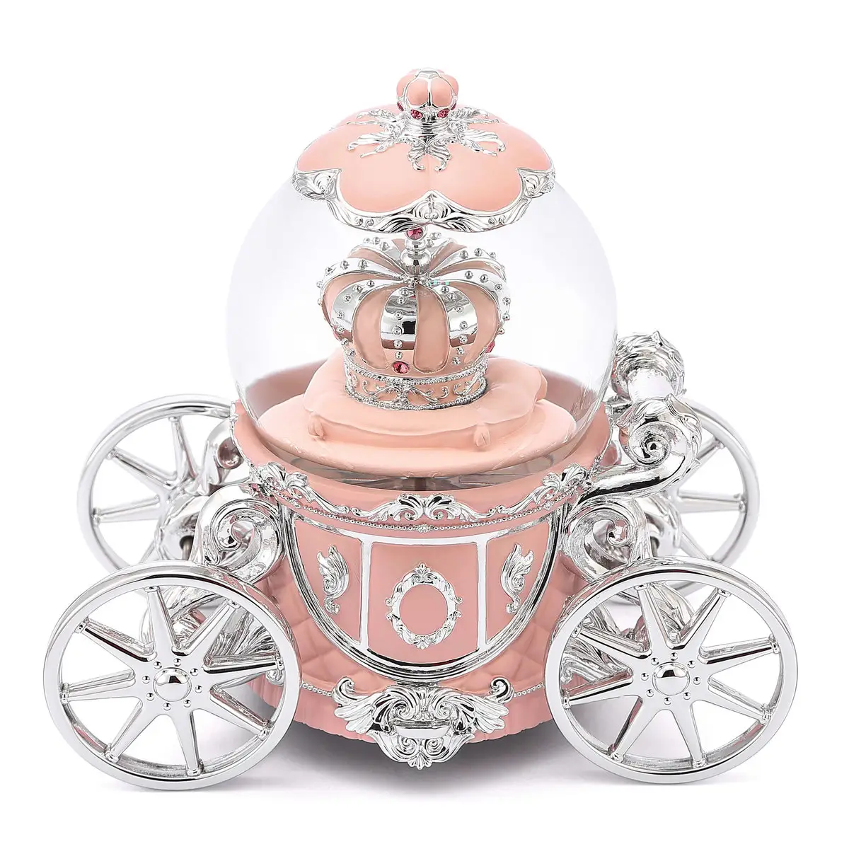 Light Musical Snow Globe For Home Decorative wedding music box custom snowball manufacturer