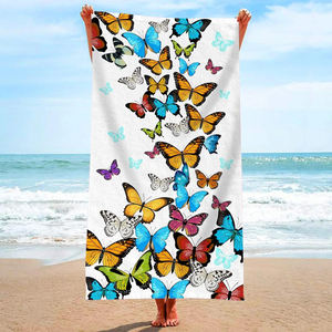 Toalla de Playa de Lujo 100% Algodón, Secado Rápido, Diseño Personalizado, Estampado a Cuadros, Alta Calidad, Mejores Fabricantes, Venta al por Mayor - Product Image 2