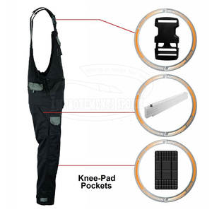 Baberos de trabajo personalizados transpirables Baberos DE TRABAJO hechos de poliéster Baberos de trabajo de precio barato para adultos - Product Image 3